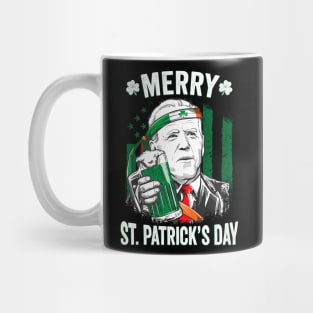 Funny Leprechaun Biden Merry St. Patrick's Day Mug